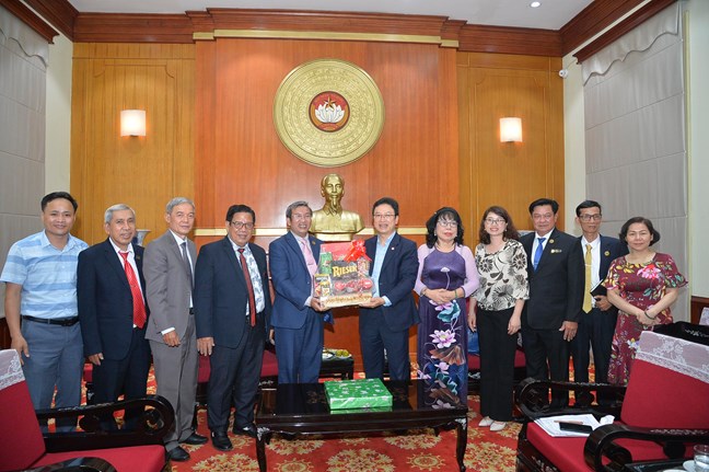 THƯỜNG TRỰC BCH GHBT VIỆT NAM NHIỆM KỲ 2022 - 2026 THĂM CHÍNH QUYỀN