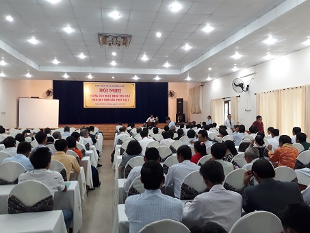 HỘI NGHỊ HƯỚNG DẪN HOẠT ĐỘNG TÔN GIÁO THEO QUY ĐỊNH CỦA PHÁP LUẬT