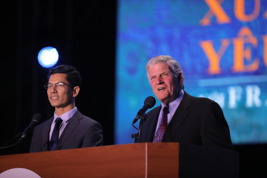 BÀI PHÁT BIỂU LỄ BẾ MẠC CHƯƠNG TRÌNH XUÂN YÊU THƯƠNG  CỦA MỤC SƯ NGUYỄN VÕ KHÁNH GIÁM - CHỦ TỊCH XYT 2023