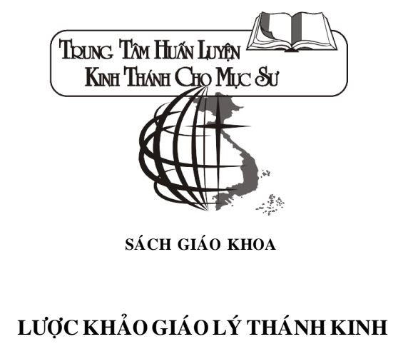 Sách Q5 - LƯỢC KHẢO GIÁO LÝ THÁNH KINH