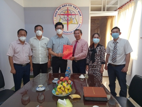 ĐÓN TIẾP BAN TÔN GIÁO CHÍNH PHỦ & SỞ NỘI VỤ BAN TÔN GIÁO TP. HCM