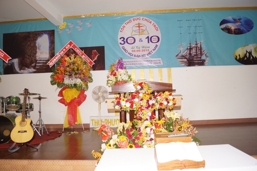 LỄ KỶ NIỆM 30 NĂM THÀNH LẬP GIÁO HỘI