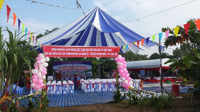 LỄ KHỞI CÔNG XÂY DỰNG NHÀ THỜ BÁP-TÍT PHONG ĐIỀN - TP. CẦN THƠ