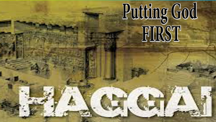 Bài Giảng Tiên Tri A-ghê 1: Đại Sự Làm Trước